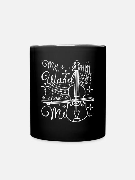 My wand chose me viola player - Full Color Mug - black