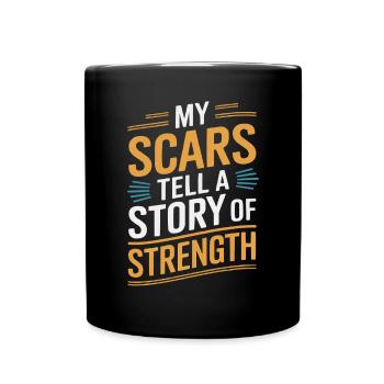 Cancer Survivor Chemotherapy Chemo Beat Cancer - Full Color Mug - black - Front