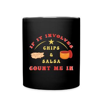 Chips And Salsa - Full Color Mug - black - Front