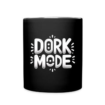 Dork Mode 7 - Full Color Mug - black - Front