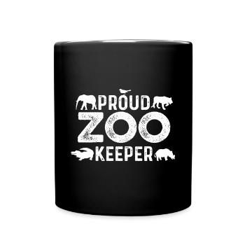 Proud Zookeeper Diligent Person Gift - Full Color Mug - black - Front