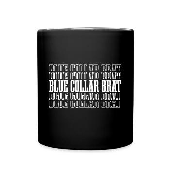Blue Collar Brat 8 - Full Color Mug - black - Front