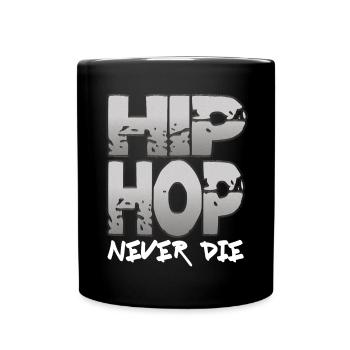 Hip Hop Rap Rapper - Full Color Mug - black - Front