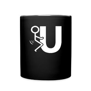 Fuck You - Full Color Mug - black - Front