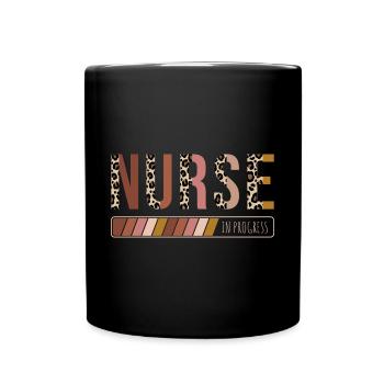 Nurse Loading Nurse In Progress Future Nurse - Full Color Mug - black - Front