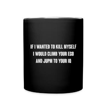 Sarcasm - Full Color Mug - black - Front