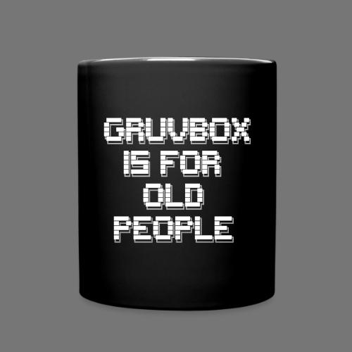 Gruvbox Old People ASCII - Full Color Mug