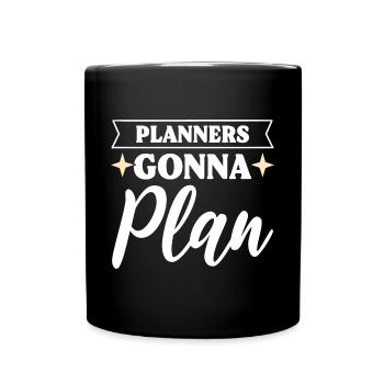 Funny Event Planning Event Organizer - Full Color Mug - black - Front