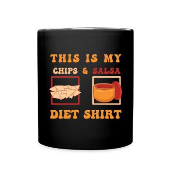 Chips And Salsa - Full Color Mug - black - Front