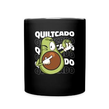 Quilting Quilt Handcraft Quilter - Full Color Mug - black - Front