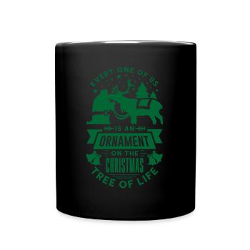 Every One Of Us Is Ornament Santa Merry Christmas - Full Color Mug - black - Front
