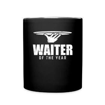 Waiter Waitress Service - Full Color Mug - black - Front