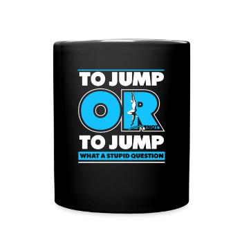 Springboard Diving Hilarious - Full Color Mug - black - Front