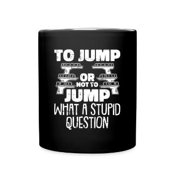 Springboard Diving Hilarious - Full Color Mug - black - Front