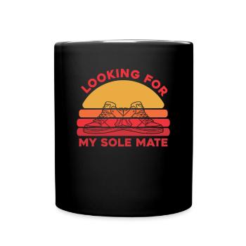 Sneaker Head - Full Color Mug - black - Front