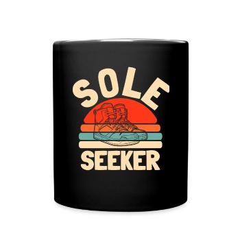 Sneaker Head - Full Color Mug - black - Front