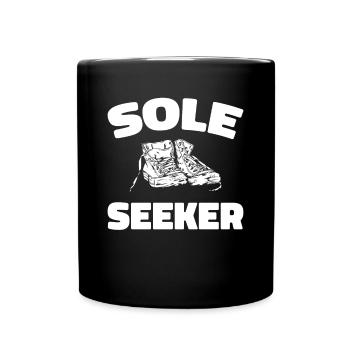 Sneaker Head - Full Color Mug - black - Front
