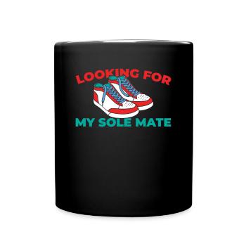 Sneaker Head - Full Color Mug - black - Front
