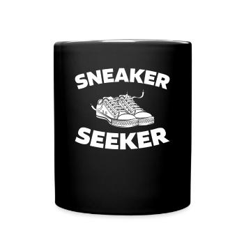 Sneaker Head - Full Color Mug - black - Front