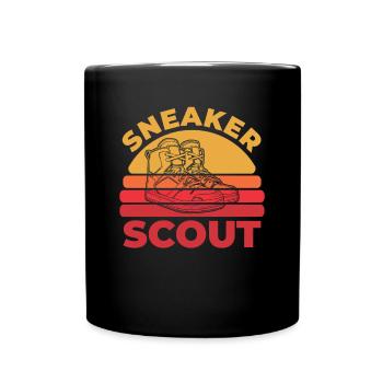 Sneaker Head - Full Color Mug - black - Front