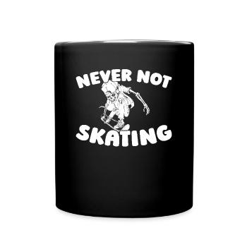 Skateboard Skater - Full Color Mug - black - Front