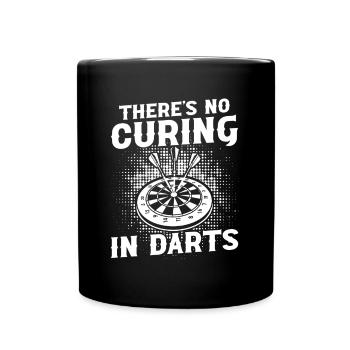 Darts Dart Player - Full Color Mug - black - Front