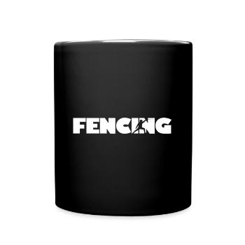 Fencing - Full Color Mug - black - Front