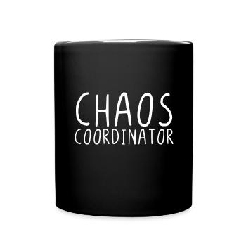 Chaos coordinator - Full Color Mug - black - Front