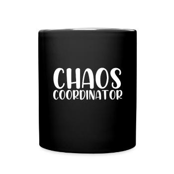 Chaos coordinator - Full Color Mug - black - Front