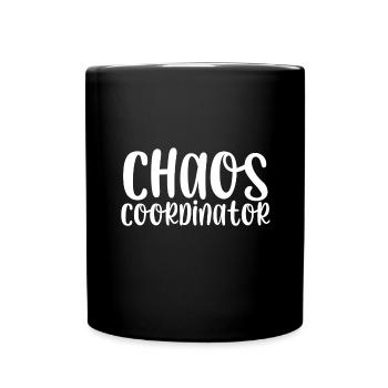 Chaos coordinator - Full Color Mug - black - Front