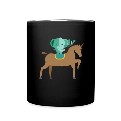 Unicorn and elephant - Full Color Mug