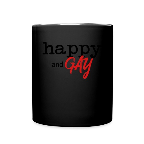 Happy and Gay T-shirt - Full Color Mug