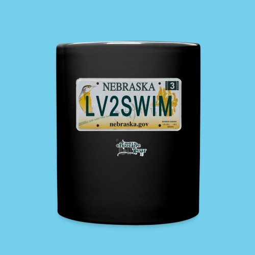 NE license plate - Full Color Mug
