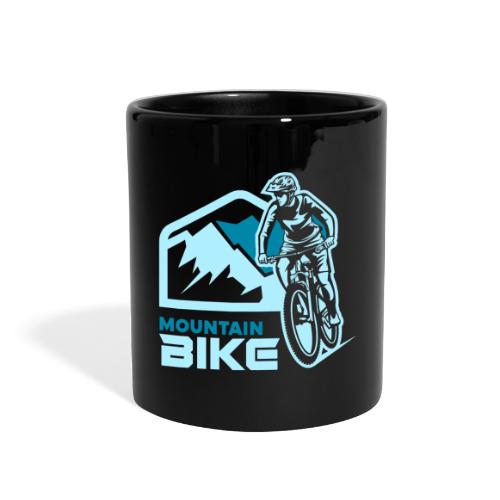 mountain bike biker - Full Color Mug