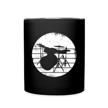 Drum Kit - Full Color Mug - black - Front