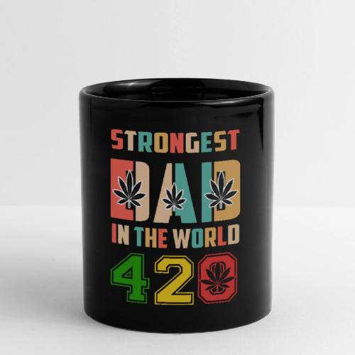 Chucklesome 420 Dad Loves Herb Weed Marijuana - Tasse colorée