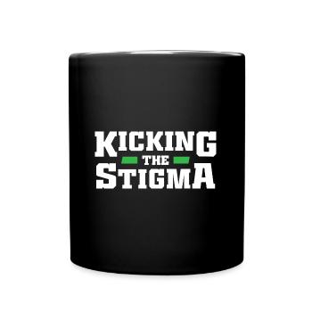 Kicking The Stigma - Full Color Mug - black - Front