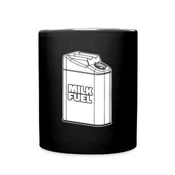 Milk Milk Truck - Full Color Mug - black - Front
