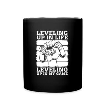 Video Games Controller - Full Color Mug - black - Front