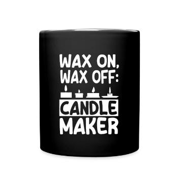 Candle Making - Full Color Mug - black - Front