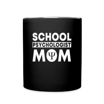 School Psychologist Mom Student Support For Women - Full Color Mug - black - Front