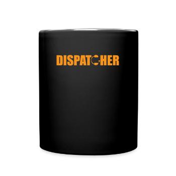 Great Dispatcher Apparel 911 Emergency Calls - Full Color Mug - black - Front