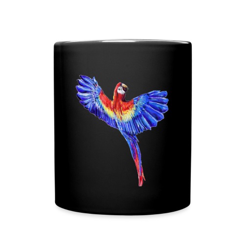 Scarlet macaw parrot - Full Color Mug