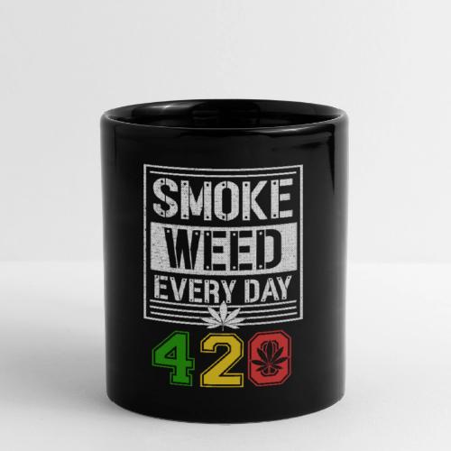 Hysterical 420 Everyday Smoker Weed Marijuana - Tasse colorée