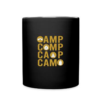Camper Camping Camping Tools - Full Color Mug - black - Front