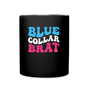 Blue Collar Brat - Full Color Mug - black - Front