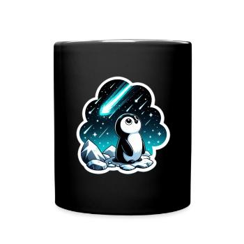 Penguin - Full Color Mug - black - Front