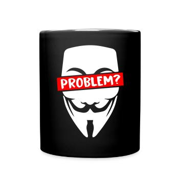 Problem Anonymous - Full Color Mug - black - Front