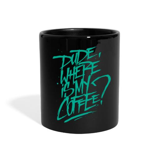 coffee dude question answer - Full Color Mug