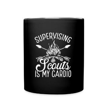 Girl Scout Leader Cookie Dealer Scouting Boy Scout - Full Color Mug - black - Front